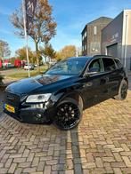 Audi Q5 2.0 TFSI Quattro | Black Edition | 300PK Luxe Auto, Auto's, Audi, 1730 kg, 4 cilinders, Leder en Stof, Zwart