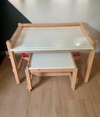 Ikea Flisat bureau inclusief kruk en trofast opbergbak, Ophalen, Zo goed als nieuw, Tafel(s)