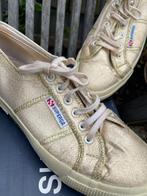 VINTAGE Superga gympen goud maat 39, Gedragen, Ophalen of Verzenden, Sneakers of Gympen, Superga