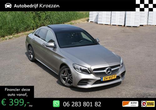 Mercedes-Benz C-klasse 180 ///AMG Pakket | Pano | Virtual di, Auto's, Mercedes-Benz, Bedrijf, Te koop, C-Klasse, ABS, Achteruitrijcamera