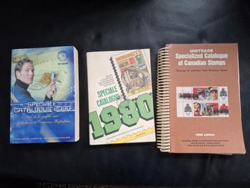 3 postzegel catalogussen beschikbaar voor biedingen