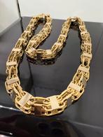Prachtige 18k gouden massieve magnum ketting, Ophalen of Verzenden, Goud