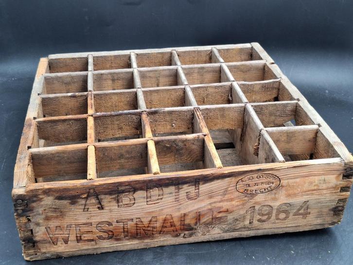 oude bierbak Abdij Westmalle, 1964, Antiek en Kunst, Curiosa en Brocante, Ophalen of Verzenden