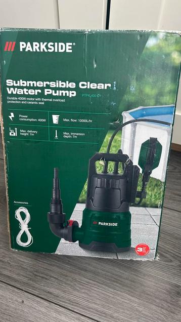 Parkside Dompelpomp PTPK 400 C1 - Nieuw in doos! beschikbaar voor biedingen