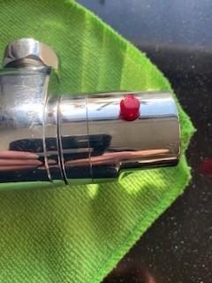 Termostatische Douche kraan, Doe-het-zelf en Verbouw, Sanitair, Zo goed als nieuw, Douche, Chroom, Ophalen of Verzenden