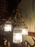 Echte originele antieke vuur vergulde pegel of kraal lamp, Antiek en Kunst, Antiek | Lampen, Ophalen