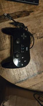 Wii Classic Pro Controller - Zwart, Spelcomputers en Games, Spelcomputers | Nintendo Consoles | Accessoires, Ophalen of Verzenden
