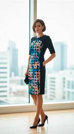 Ribkoff elegant kleurrijke jurk kort mouwtje maat 40, Maat 38/40 (M), Overige kleuren, Verzenden, Nieuw