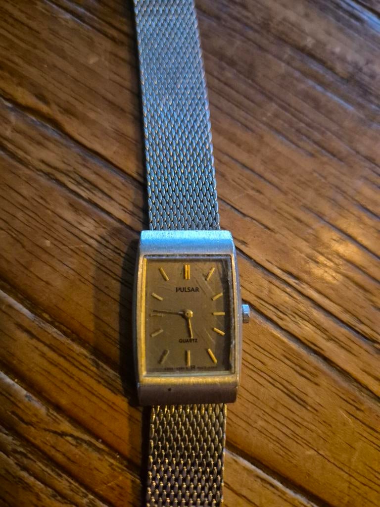 Dames horloge pulsar, Ophalen of Verzenden, Staal, Overige merken, 1960 of later
