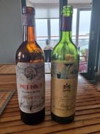 Chateau Petrus en mouton Rothschild .... lege flessen, Verzamelen, Wijnen, Ophalen of Verzenden, Zo goed als nieuw, Frankrijk