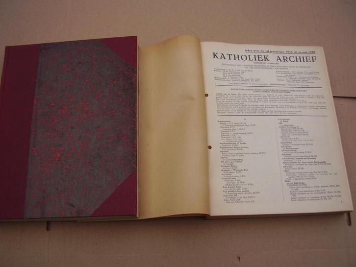 Katholiek archief  (weekblad), Boeken, Godsdienst en Theologie, Gelezen, Verzenden