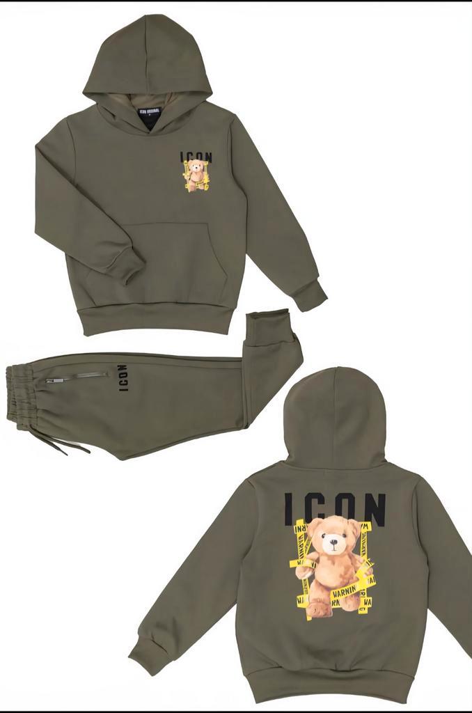 Icon Vrijetijdspak - Nieuw & Hot!, Kleding | Heren, Sportkleding, Nieuw, Algemeen, Overige maten, Zwart, Ophalen of Verzenden