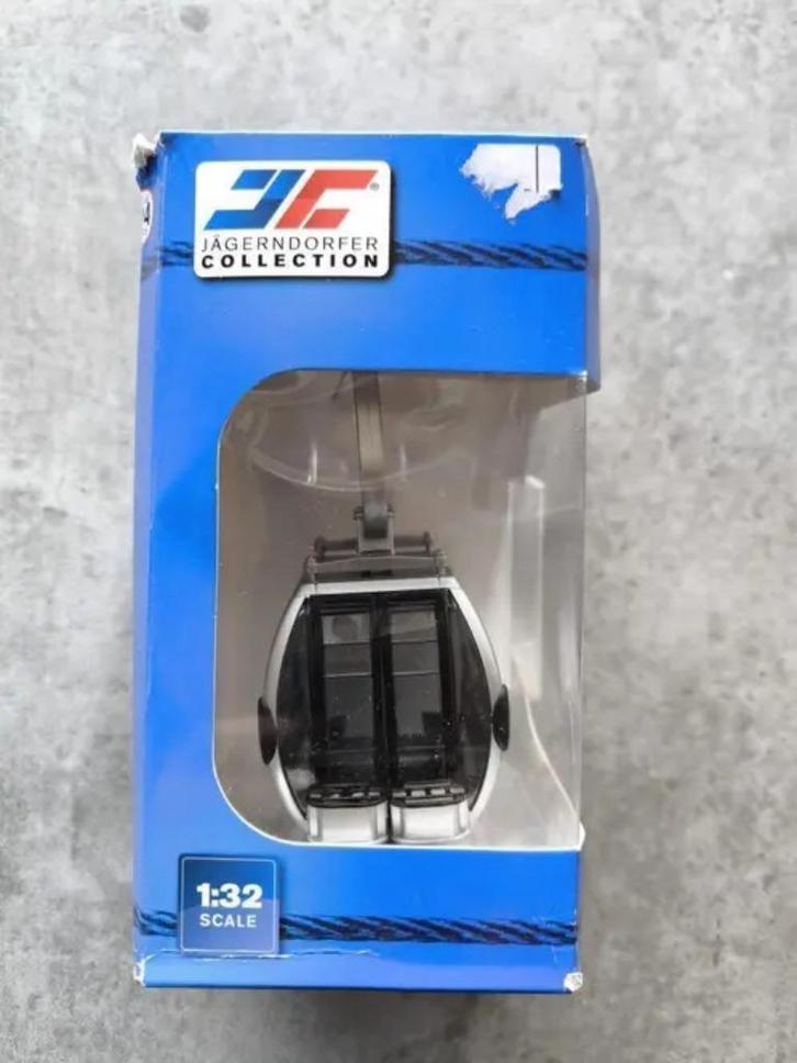 1:87 Jaegerndorfer 82100 Gondel Omega V Zilver H0, Cd's en Dvd's, Cd's | Kerst en Sinterklaas, Zo goed als nieuw, Ophalen of Verzenden