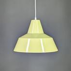 Hanglamp lime groen, industrieel interieur, vintage lamp, Huis en Inrichting, Lampen | Hanglampen, Ophalen of Verzenden, Zo goed als nieuw