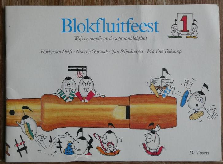 Blokfluitfeest - Deel 1, Muziek en Instrumenten, Blaasinstrumenten | Blokfluiten, Gebruikt, Verzenden