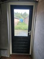 Hardhouten Deur kozijn (deurkozijn) (deuren) (kozijnen), Doe-het-zelf en Verbouw, Kozijnen en Schuifpuien, Ophalen, Gebruikt, Deurkozijn