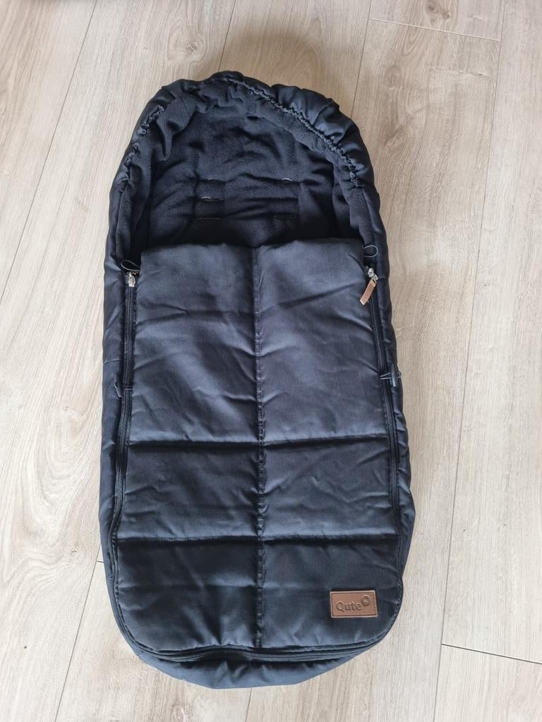 Qute voetenzak zwart, Overige typen, Buik of Rug, Zo goed als nieuw, Ophalen