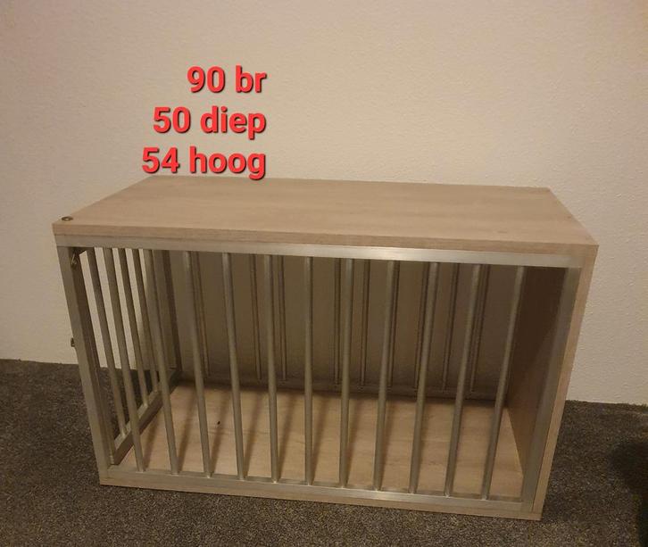 2 x Honden bench 90x50x54, Dieren en Toebehoren, Hondenbenches, Gebruikt, Ophalen