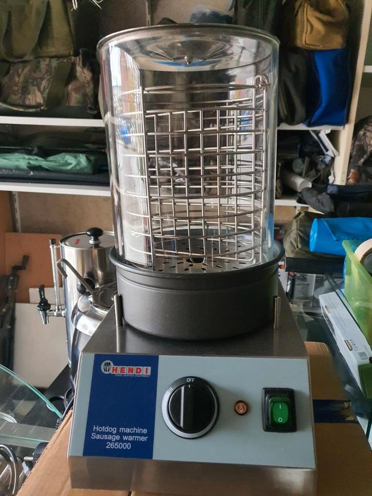 Hendi Hotdog Verwarmer - Nieuw!, Huis en Inrichting, Keuken | Keukenbenodigdheden, Nieuw, Ophalen of Verzenden