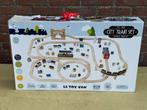 Le Toy Fan City Train set 120pcs hout nieuw, Ophalen of Verzenden, Zo goed als nieuw