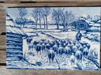 Tegeltableau 32 x 21 cms (6 stuks) naar Anton Mauve, Antiek en Kunst, Verzenden
