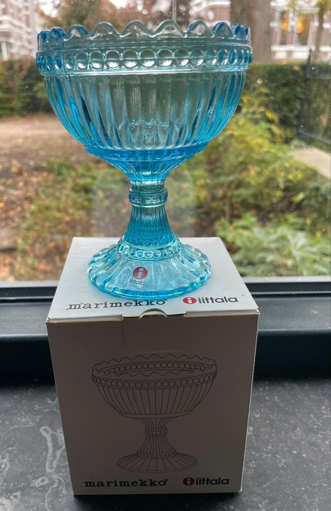 Iittala Mariskooli lichtblauw 120 mm, Huis en Inrichting, Woonaccessoires | Schalen en Manden, Zo goed als nieuw, Ophalen of Verzenden