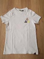 Wit shirt Retour mt 122-128, Ophalen of Verzenden, Zo goed als nieuw, Shirt of Longsleeve, Jongen