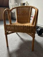 Rietenstoel, Huis en Inrichting, Ophalen, Gebruikt, Bruin, Riet of Rotan