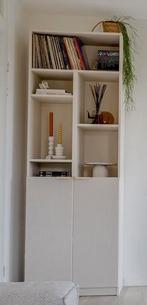 Vakkenkast gemaakt van Ikea Billy boekenkast, Ophalen, Gebruikt, 200 cm of meer, 50 tot 100 cm