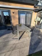 Zgan 6 persoons tuintafel met stoelen life outdoor living, Ophalen, Zo goed als nieuw