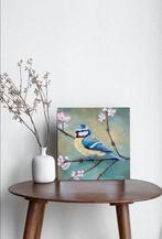 Schilderij pimpelmeesje, Ophalen of Verzenden