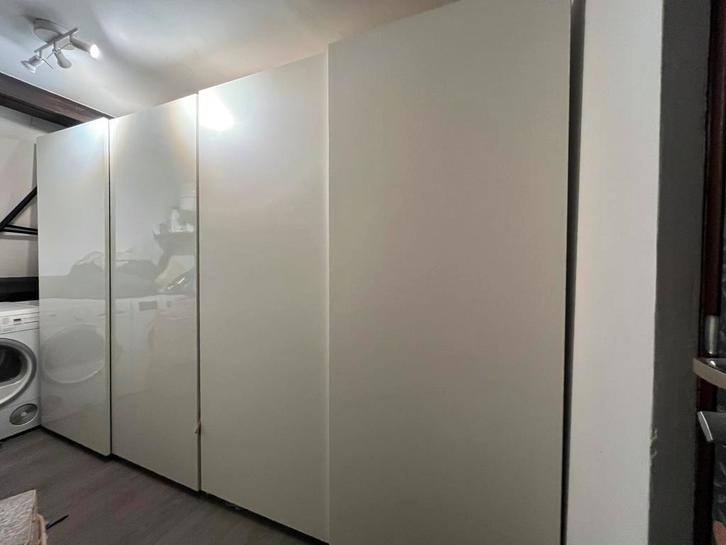 2 IKEA Pax kasten met schuifdeuren - Zelf demonteren, Huis en Inrichting, Kasten | Kledingkasten, Gebruikt, 200 cm of meer, 150 tot 200 cm