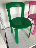 Bruno Rey groen (6 beschikbaar/ €325 per stoel), Huis en Inrichting, Vijf, Zes of meer stoelen, Ophalen of Verzenden, Zo goed als nieuw