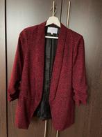 Rode blazer panterprint, Kleding | Dames, Jasjes, Kostuums en Pakken, Jasje, Maat 34 (XS) of kleiner, Costes, Zo goed als nieuw
