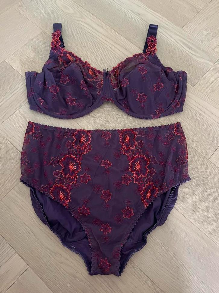 Prima Donna Set 105F/50 Symphony Paars (LEES BESCHRIJVING), Kleding | Dames, Ondergoed en Lingerie, Setje, Paars, Ophalen of Verzenden