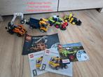 Te koop 4 Lego Technic sets, helemaal compleet., Ophalen of Verzenden, Zo goed als nieuw, Complete set, Lego
