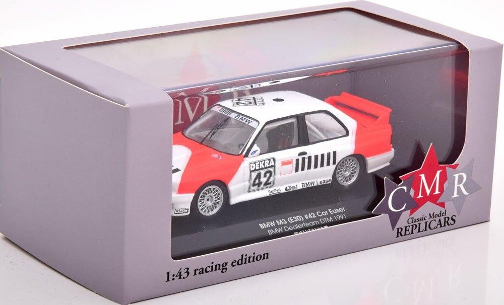 CMR BMW M3 DTM 1991 Cor Euser / Schaal 1:43 / NIEUW, Overige merken, Auto, Nieuw, Ophalen of Verzenden