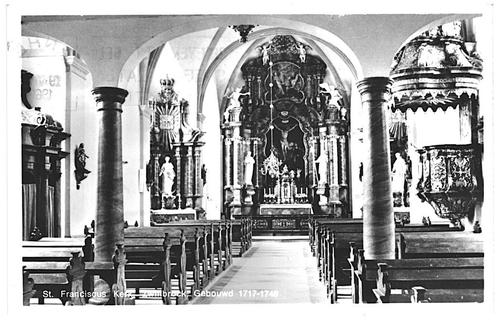 964695	Zwillbrock	Zwilbroek	Gld 1968	St Franciscuskerk	Gelop, Verzamelen, Ansichtkaarten | Nederland, Gelopen, Gelderland, 1960 tot 1980