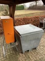 MERZ BOUWSTROOMKAST Bouwwaterput Bouwkast BOUWMETERKAST, Ophalen, Zo goed als nieuw