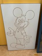 Mickey mouse op hout, Ophalen, Zo goed als nieuw