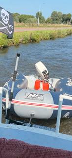 Mooie rubberboot incl 8pk Johnson, Watersport en Boten, Ophalen of Verzenden, Zo goed als nieuw