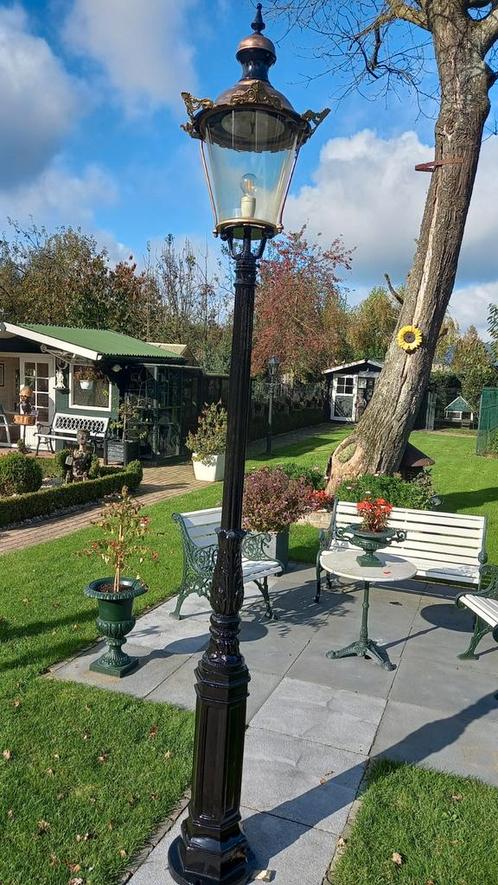 de Trots van mijn gerestaureerde Lantaarnpalen en goedkopere, Tuin en Terras, Buitenverlichting, Zo goed als nieuw, Aluminium