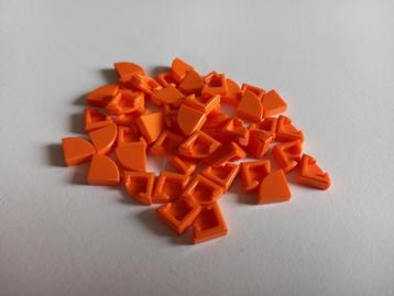 NIEUW: Tile Rond 1x1 Quarter Orange beschikbaar voor biedingen