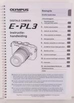 Olympus E-PL3 complete handleiding A4 formaat ingebonden., Ophalen of Verzenden