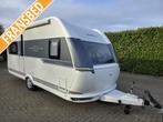 Hobby De Luxe 460 UFE Zakluifel Mover Fransbed, Caravans en Kamperen, Caravans, Rondzit, Hobby, Bedrijf, Tot en met 4