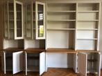 Vitrine- Boekenkast, Huis en Inrichting, Kasten | Boekenkasten, Met deur(en), 200 cm of meer, Ophalen of Verzenden, Zo goed als nieuw