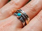 Vanoli 925 zilver draai spin ring spinner turquoise maat 18, Sieraden, Tassen en Uiterlijk, Ringen, Daiva1973@hotmail.com, Vanoli