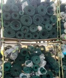 HARMONICAGAAS – 100 CM HOOG, Tuin en Terras, Gaas en Draad, Zo goed als nieuw, Gaas, 20 meter of meer, Ophalen of Verzenden