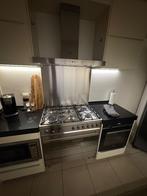 Gasfornuis met oven en afzuigkap (smeg), Witgoed en Apparatuur, Gebruikt, 60 cm of meer, Ophalen of Verzenden, Gas