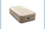 NIEUW! Intex Ultra Plush luchtbed ingeb. Pomp 1 pers €30,99, Ophalen of Verzenden, Ingebouwde pomp, Nieuw, 1-persoons